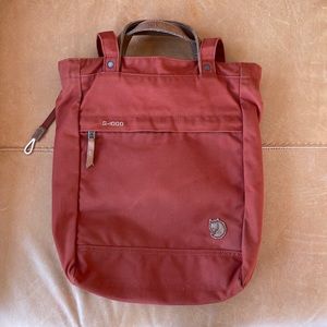 Fjallraven totepack #1 small- deep red.